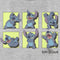 Women's Lilo & Stitch Poses in Yellow Panels T-Shirt