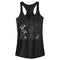 Junior's Lilo & Stitch Hawaiian Rollercoaster Ride Outline Racerback Tank Top