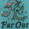 Women's Lilo & Stitch Far Out Racerback Tank Top
