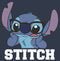 Junior's Lilo & Stitch Silly Black Glasses Racerback Tank Top