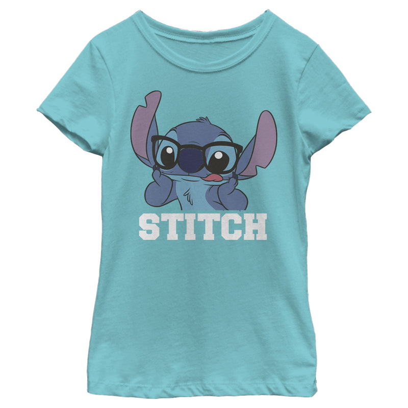 Men's Lilo & Stitch Silly Black Glasses Tank Top : Target