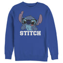 Men's Lilo & Stitch Silly Black Glasses Sweatshirt