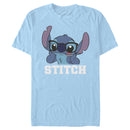 Men's Lilo & Stitch With Silly Black Glasses, Reading Time T-Shirt