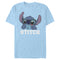 Men's Lilo & Stitch With Silly Black Glasses, Reading Time T-Shirt