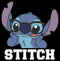 Men's Lilo & Stitch With Silly Black Glasses, Reading Time T-Shirt