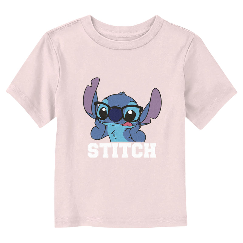 Toddler's Lilo & Stitch Silly Nerd Glasses T-Shirt