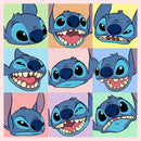 Toddler's Lilo & Stitch Facial Expressions Grid T-Shirt