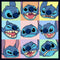 Toddler's Lilo & Stitch Facial Expressions Grid T-Shirt