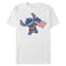 Men's Lilo & Stitch Tropical American Flag T-Shirt