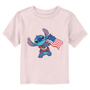 Toddler's Lilo & Stitch American Flag T-Shirt