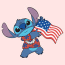 Toddler's Lilo & Stitch American Flag T-Shirt