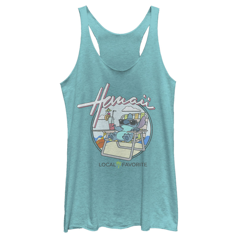 Women's Lilo & Stitch Hawaii's Local Favorite Racerback Tank Top
