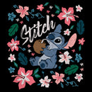 Girl's Lilo & Stitch Flowers and a Coconut T-Shirt