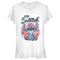 Junior's Lilo & Stitch Colorful Airbrush T-Shirt