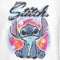 Junior's Lilo & Stitch Colorful Airbrush T-Shirt