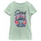 Girl's Lilo & Stitch Colorful Airbrush T-Shirt