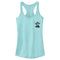 Junior's Lilo & Stitch Black and White Sketch Stitch Racerback Tank Top