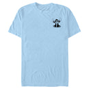 Men's Lilo & Stitch Black and White Sketch Stitch T-Shirt