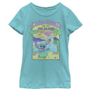 Girl's Lilo & Stitch Aloha Hawaii Come Visit the Islands T-Shirt