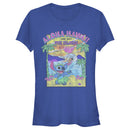 Junior's Lilo & Stitch Aloha Hawaii Come Visit the Islands T-Shirt