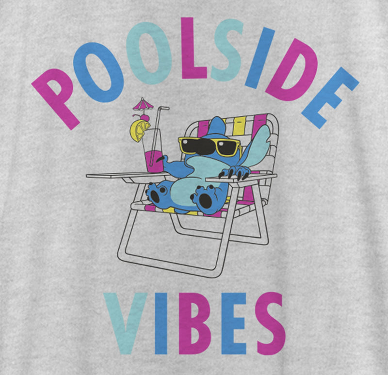 Women's Lilo & Stitch Poolside Vibes Stitch Racerback Tank Top