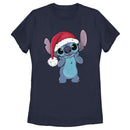 Women's Lilo & Stitch Santa Surprise T-Shirt