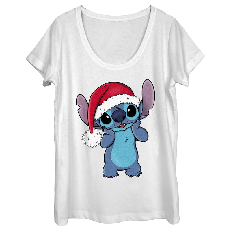 Women's Lilo & Stitch Santa Surprise T-Shirt