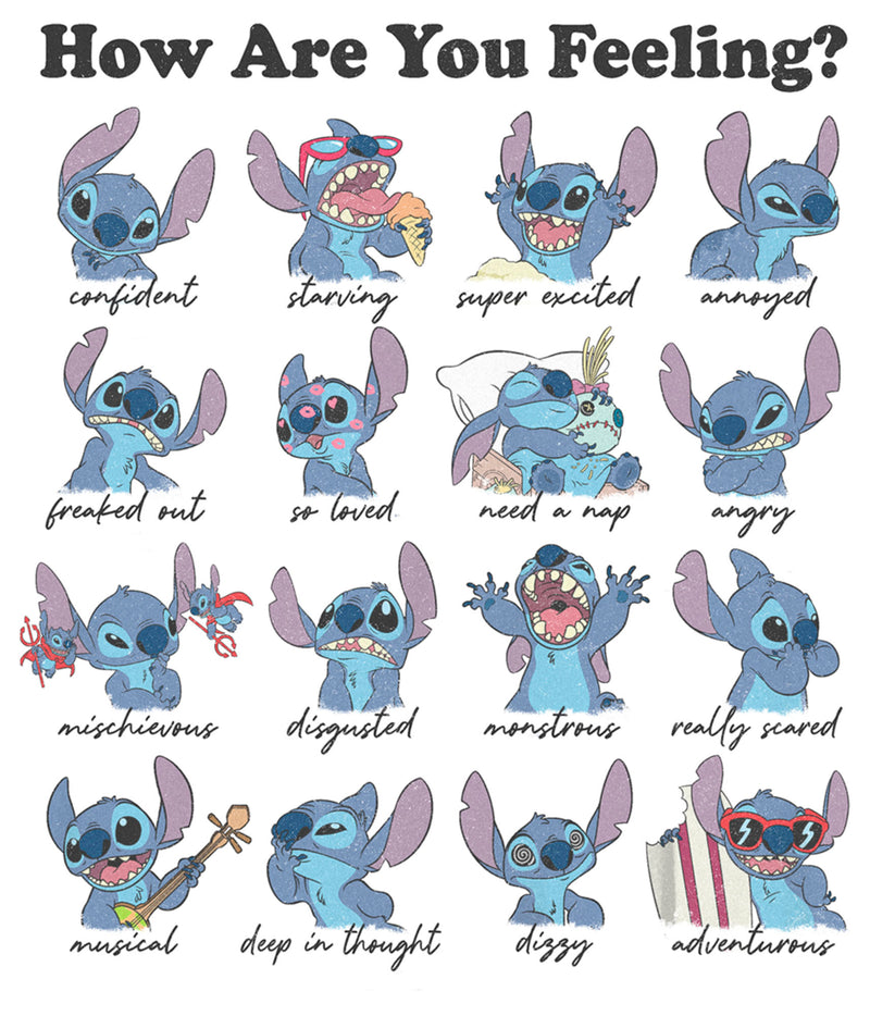 Boy's Lilo & Stitch How Are You Feeling T-Shirt