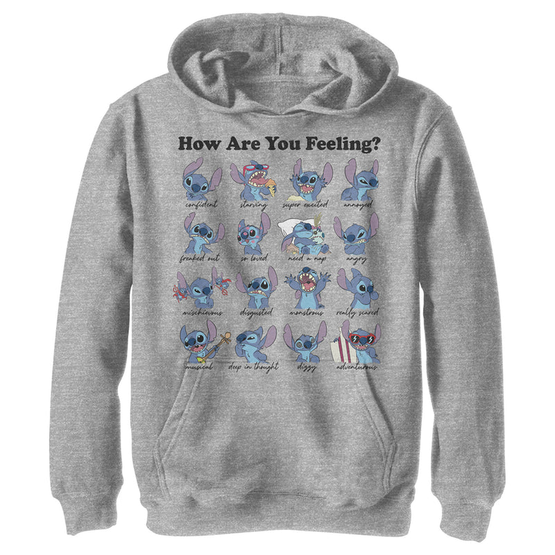 Boy's Lilo & Stitch How Are You Feeling Pull Over Hoodie