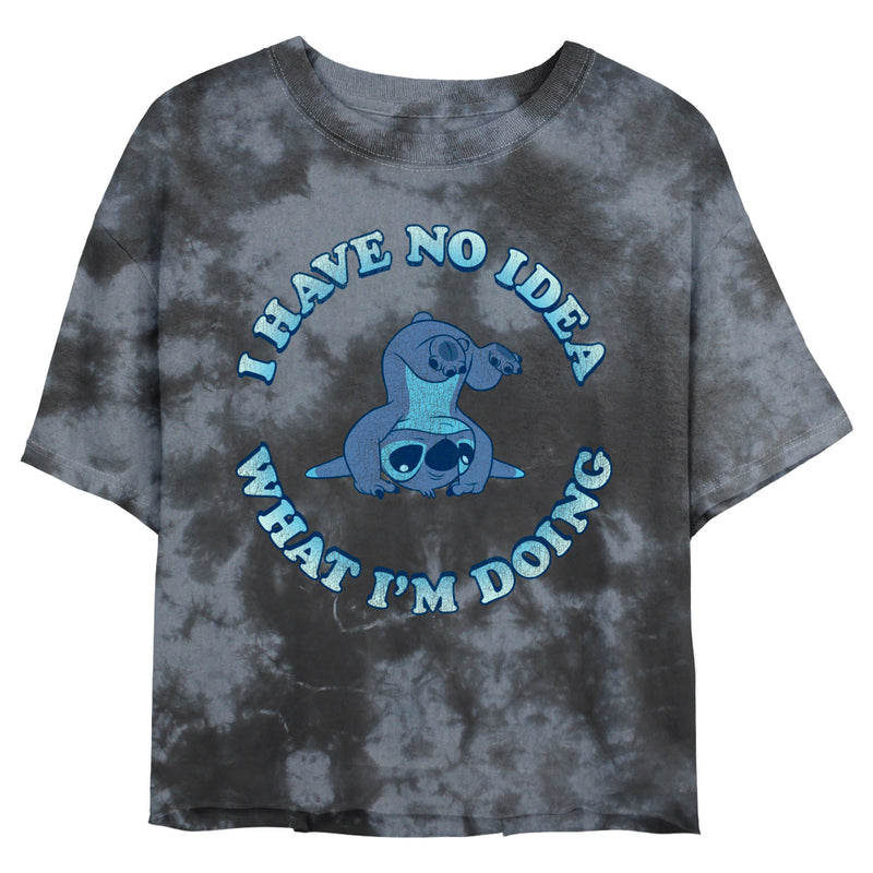 Junior's Lilo & Stitch I Have No Idea T-Shirt