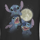 Junior's Lilo & Stitch Howling at the Moon T-Shirt