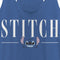 Women's Lilo & Stitch White Script Face Racerback Tank Top