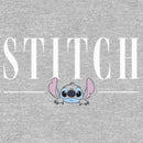 Women's Lilo & Stitch White Script Face T-Shirt