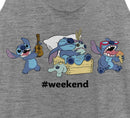 Women's Lilo & Stitch Weekend Party Time Racerback Tank Top