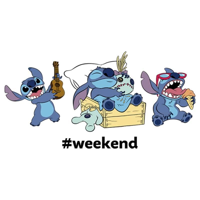 Men's Lilo & Stitch Weekend Party Time T-Shirt