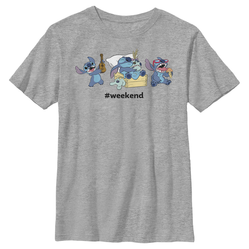 Boy's Lilo & Stitch Weekend Party Time T-Shirt