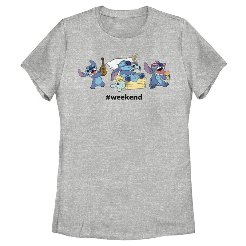 Women's Lilo & Stitch Weekend Party Time T-Shirt