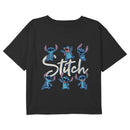 Girl's Lilo & Stitch Many Distressed Poses T-Shirt