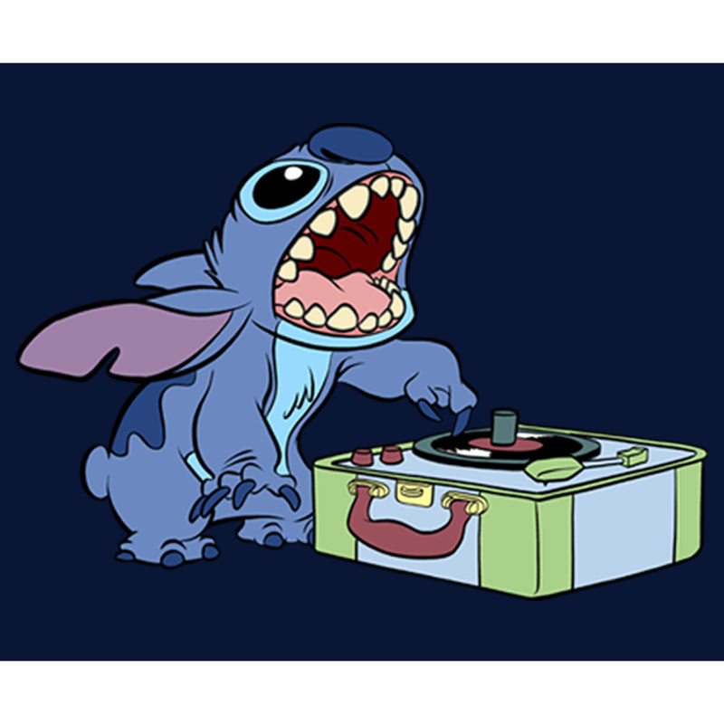 Boy's Lilo & Stitch DJ Record Scratch Master T-Shirt