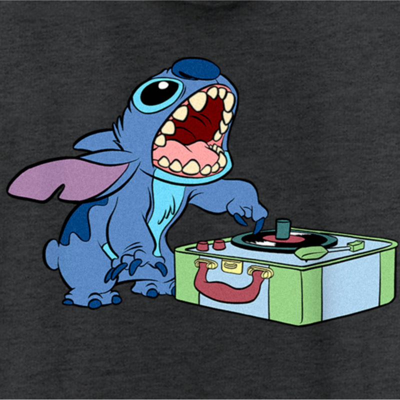 Women's Lilo & Stitch Record Scratch Racerback Tank Top