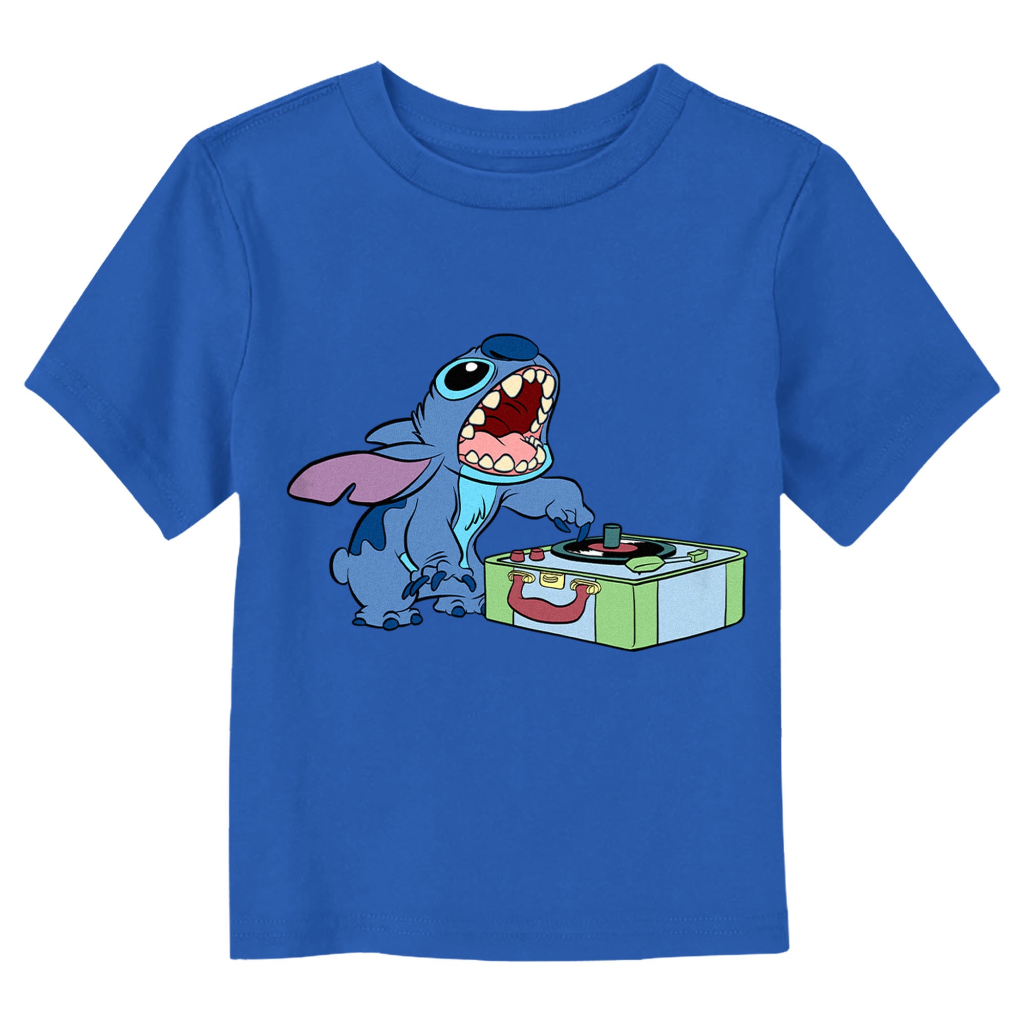 【Rest & Recreation】 RS LOGO STITCH T-SHIRT / 追跡付 Toddler's Lilo & Stitch Record Scratch Master T-Shirt