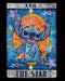 Boy's Lilo & Stitch Star Tarot Card T-Shirt