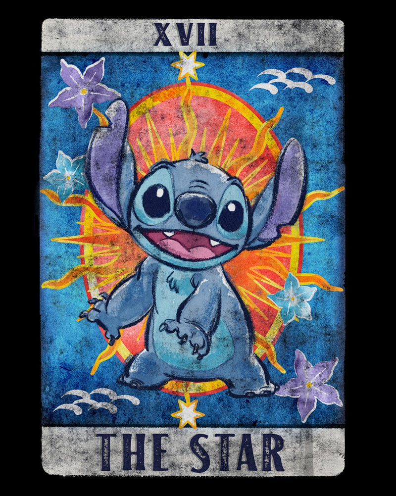 Boy's Lilo & Stitch Star Tarot Card T-Shirt