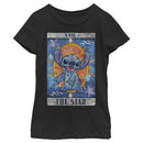 Girl's Lilo & Stitch Star Tarot Card T-Shirt