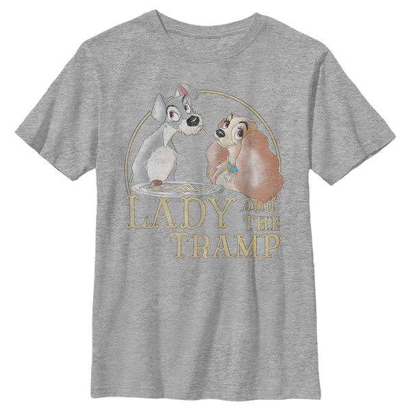 RONRON★コラボ★PASTA LADY AND THE TRAMP OVER FIT T SHIRT PASTA LADY AND THE TRAMP OVER FIT T SHIRT BLACK - RONRON 론론