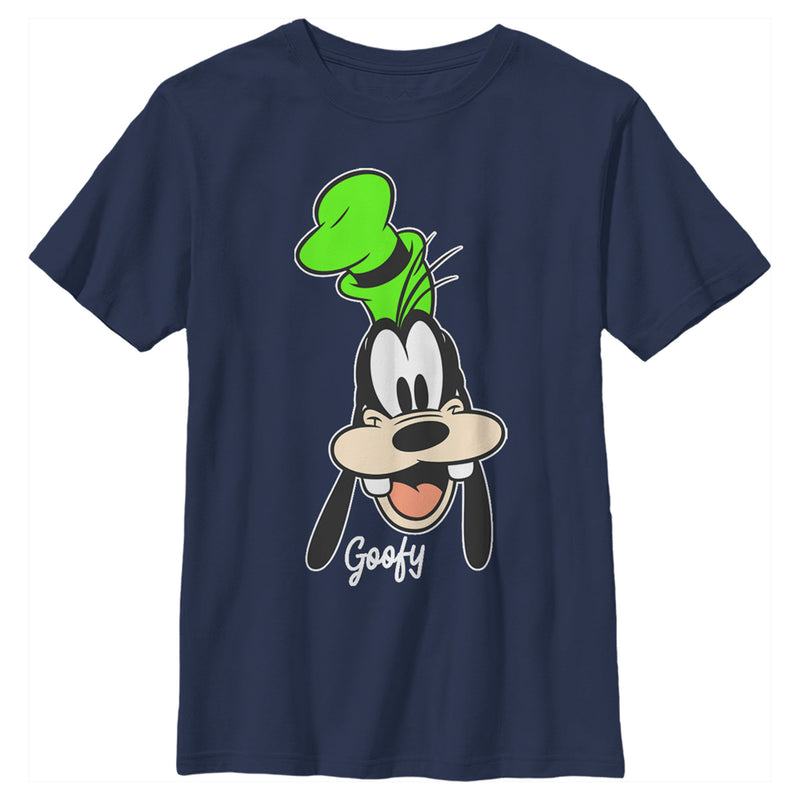 Boy's Mickey & Friends Goofy Portrait T-Shirt