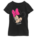 Girl's Mickey & Friends Minnie Portrait T-Shirt