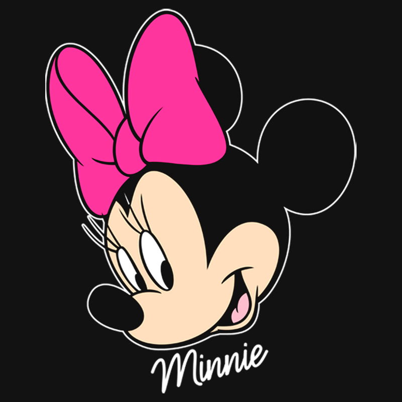 Girl's Mickey & Friends Minnie Portrait T-Shirt