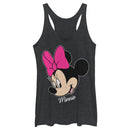 Women's Mickey & Friends Minnie Mouse Portrait Racerback Tank Top