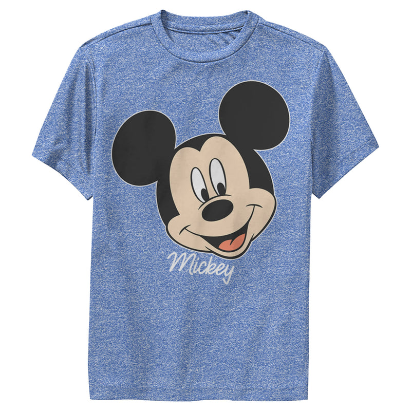 Boy's Mickey & Friends Mickey Portrait Performance Tee